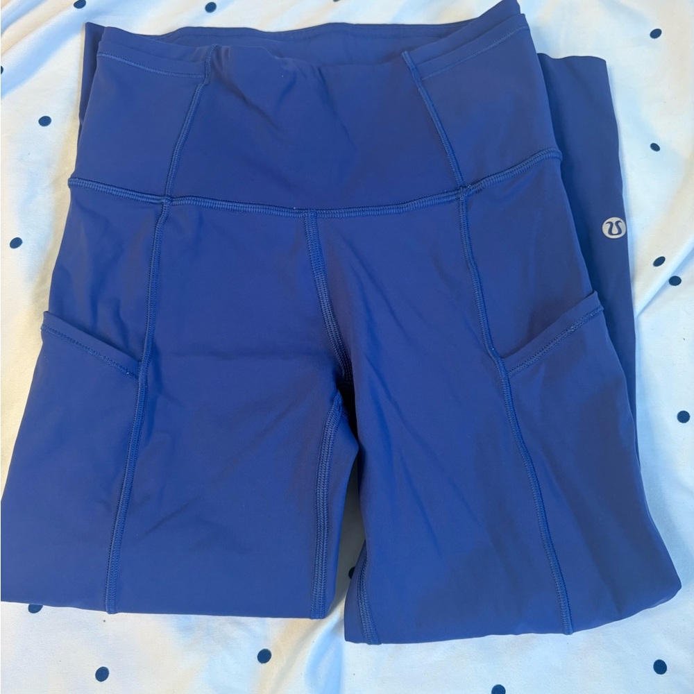 lululemon athletica Royal Blue Leggings - Picture 2 of 2